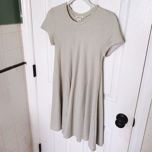 🌻Chevron Textured Skater Dress🌻